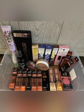 NEW Makeup & Beauty Bundle – e.l.f., NYX, Lottie London, Ardell + TONYMOLY